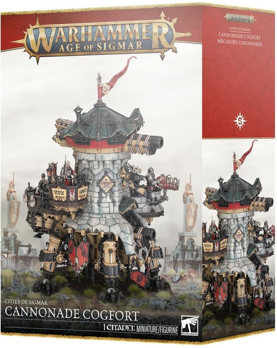 Warhammer Age Of Sigmar Cities of Sigmar Cannonade Cogfort / Conqueror Cogfort
