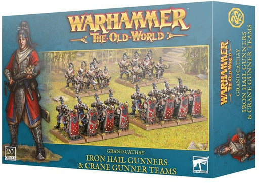 Warhammer The Old World Grand Cathay Iron Hail Gunners & Crane Gunner Teams Pre Order