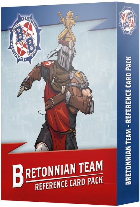 Blood Bowl Bretonnian Team Reference Card Pack