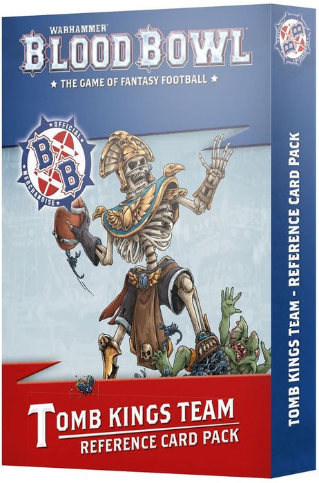 Blood Bowl Tomb Kings Team Reference Card Pack