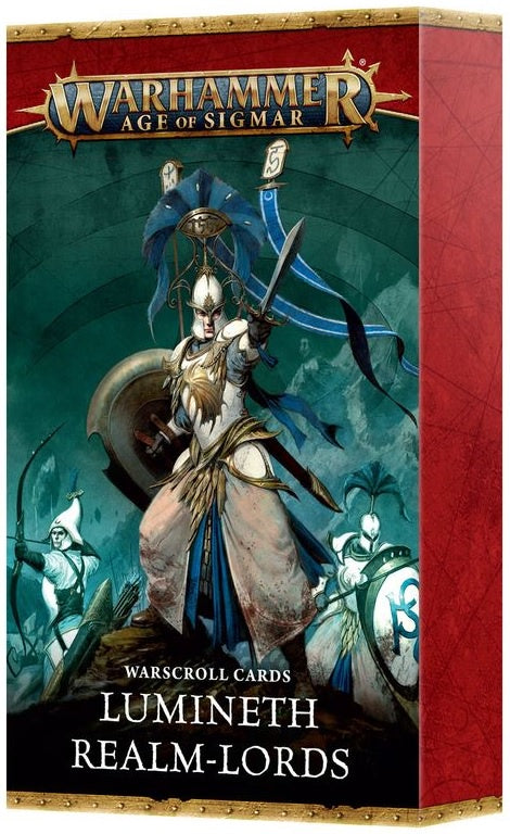 Warhammer Age of Sigmar Warscroll Cards Lumineth Realm-lords