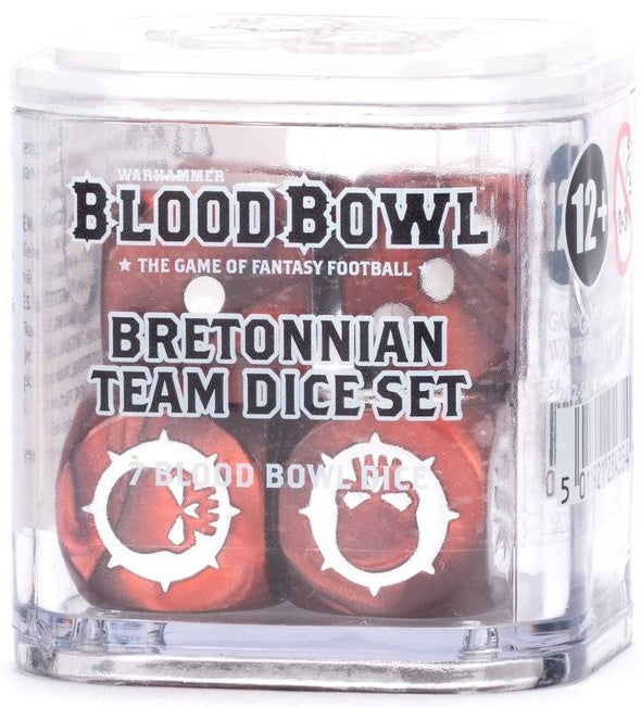 Blood Bowl Bretonnian Team Dice Set