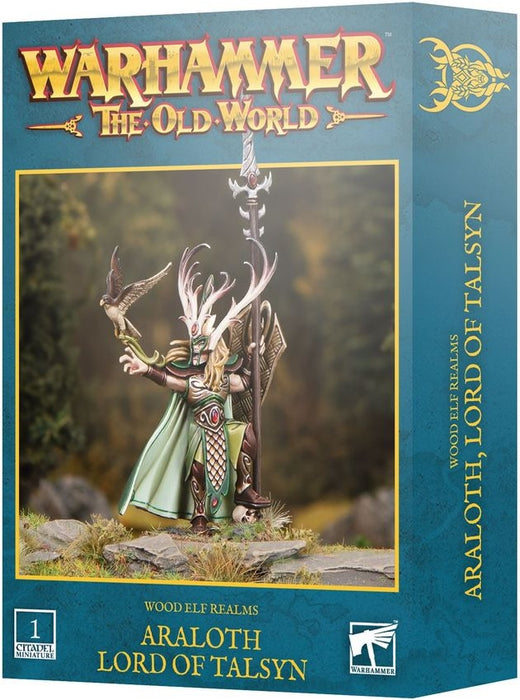 Warhammer The Old World Wood Elf Araloth, Lord of Talsyn