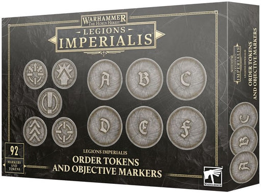 Warhammer The Horus Heresy Legions Imperialis Order Tokens and Objective Markers