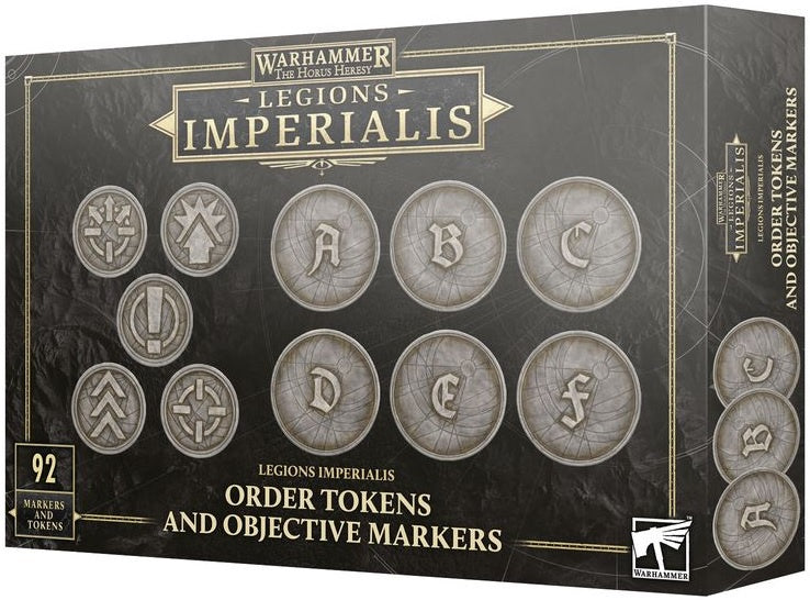 Warhammer The Horus Heresy Legions Imperialis Order Tokens and Objective Markers