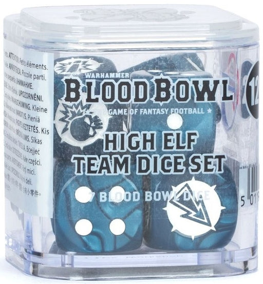 Blood Bowl High Elf Team Dice Set