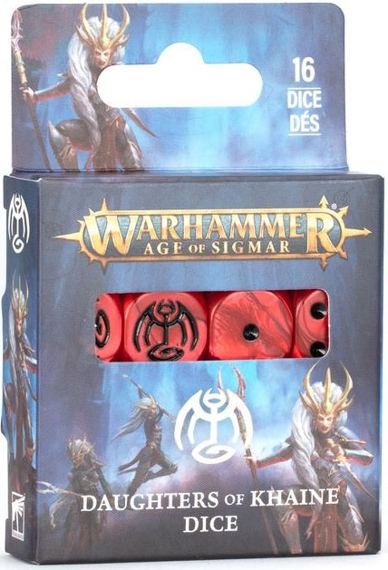 Warhammer Age Of Sigmar Daughters of Khaine Dice Pre Order