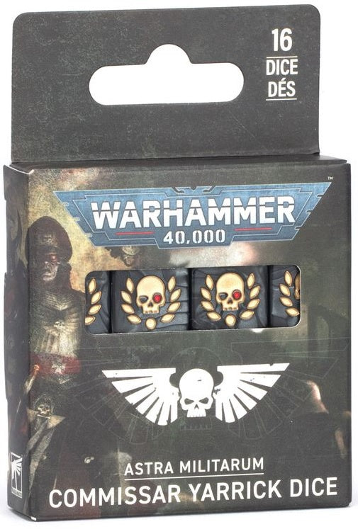 Warhammer 40K Commissar Yarrick Dice Pre Order