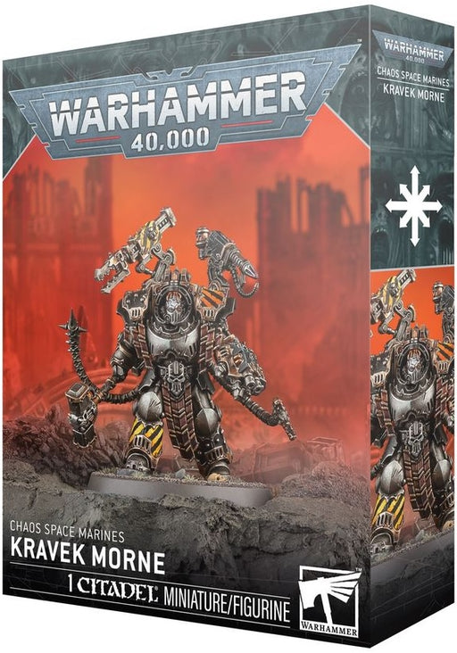 Warhammer 40K Chaos Space Marines Kravek Morne