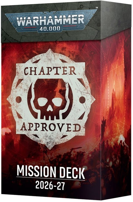 Warhammer 40,000 Chapter Approved 2026-27 Mission Deck Pre Order