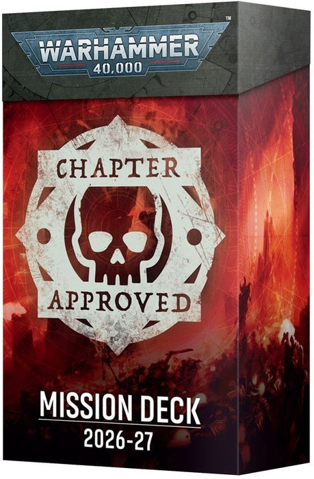 Warhammer 40,000 Chapter Approved 2026-27 Mission Deck Pre Order