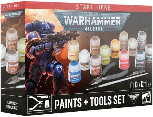 Warhammer 40,000 Paint + Tools set Pre Order