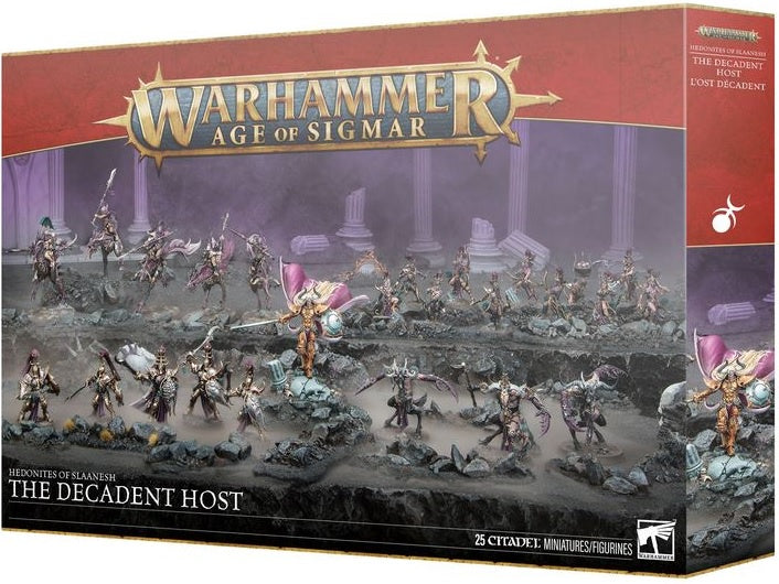 Warhammer Age Of Sigmar Battleforce Hedonites of Slaanesh The Decadent Host Pre Order