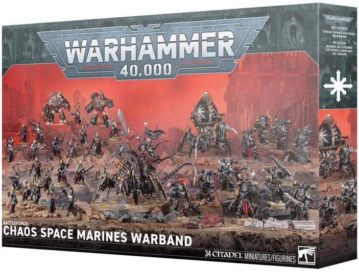 Warhammer 40K Battleforce Chaos Space Marines Warband Pre Order