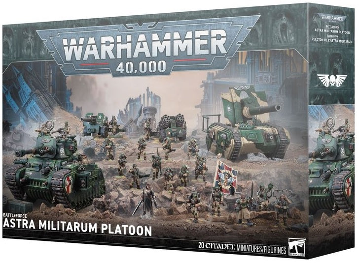 Warhammer 40K Battleforce Astra Militarum Platoon Pre Order
