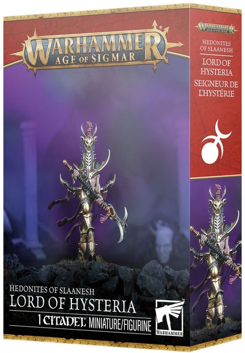 Warhammer Age Of Sigmar Hedonites of Slaanesh Lord of Hysteria Pre Order