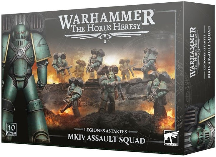 Warhammer The Horus Heresy MkIV Assault Squad Pre Order
