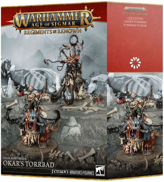 Warhammer Age of Sigmar Ogor Mawtribes Regiment of Renown Okar's Torrbad Pre Order