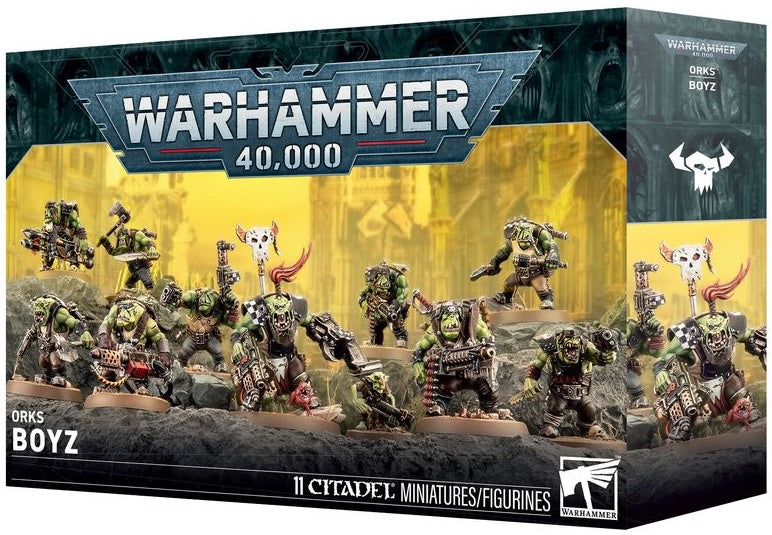 Warhammer 40,000 Orks Boyz Pre Order