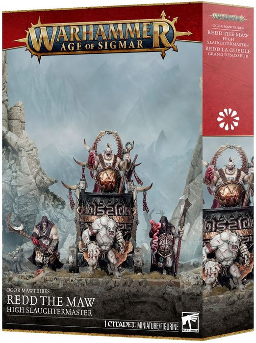 Warhammer Age of Sigmar Ogor Mawtribes Redd the Maw High Slaughtermaster Pre Order