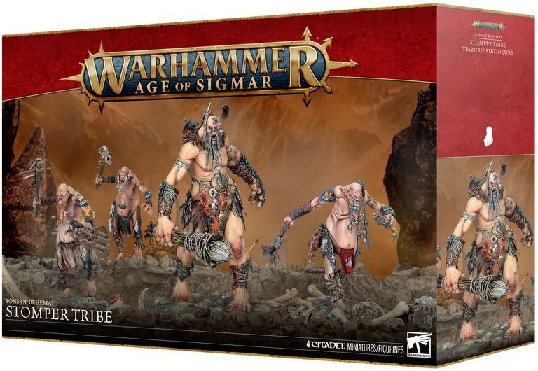 Warhammer Age of Sigmar Sons of Behemat Stomper Tribe Pre Order