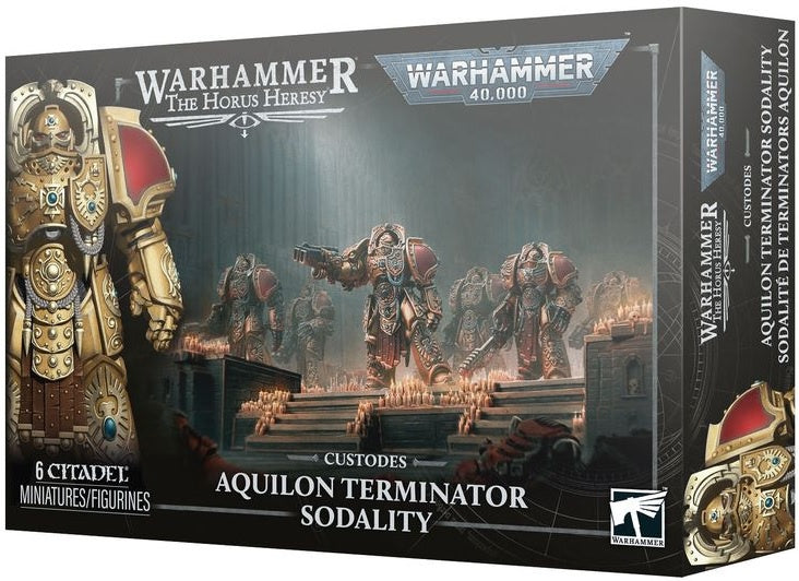 Warhammer 40,000 The Horus Heresy Aquilon Terminator Sodality Pre Order
