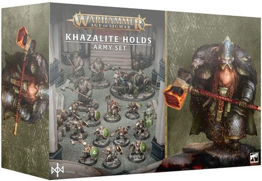 Warhammer Age of Sigmar Khazalite Holds Army Set Pre Order