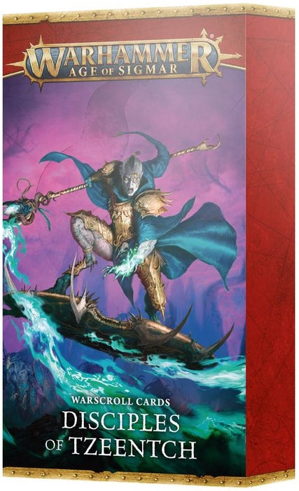 Warhammer Age of Sigmar Warscroll Cards Disciples of Tzeentch