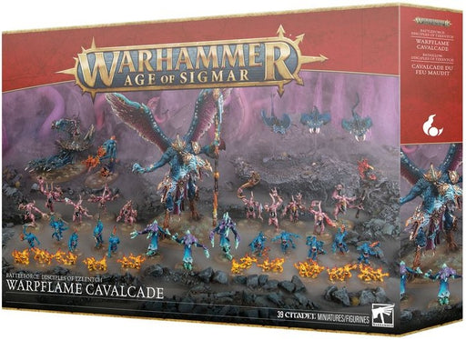 Warhammer Age of Sigmar Battleforce Disciples of Tzeentch Warpflame Cavalcade