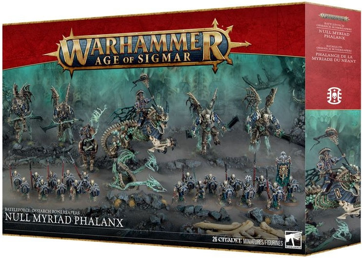 Warhammer Age of Sigmar Battleforce Ossiarch Bonereapers Null Myriad Phalanx
