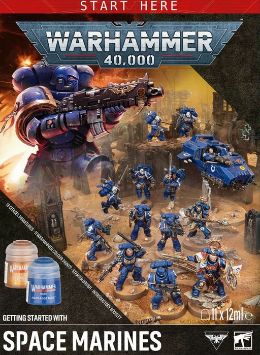 Warhammer 40,000 Getting Started with Space Marines Pre Order