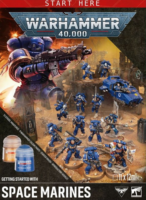 Warhammer 40,000 Getting Started with Space Marines Pre Order