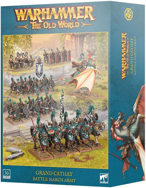 Warhammer The Old World Armies of Grand Cathay Battle March Army Pre Order