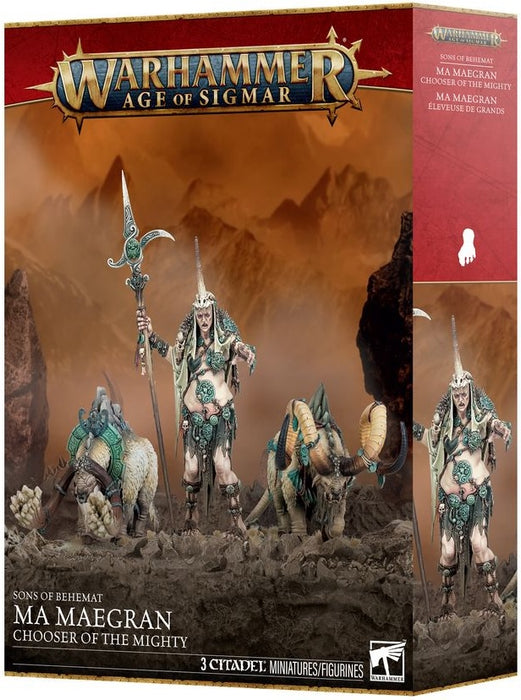 Warhammer Age of Sigmar Sons of Behemat Ma Maegran Chooser of the Mighty Pre Order