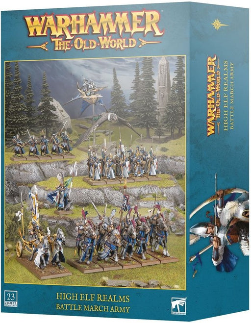 Warhammer The Old World High Elf Realms Battle March Army Pre Order