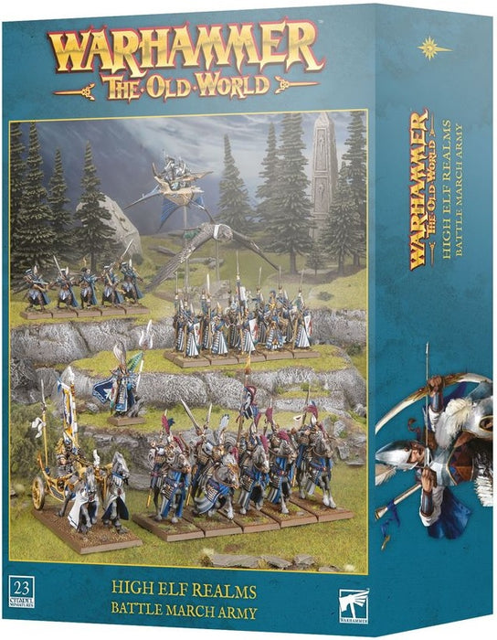 Warhammer The Old World High Elf Realms Battle March Army Pre Order