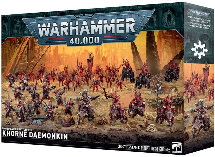 Warhammer 40K World Eaters Battleforce Khorne Daemonkin