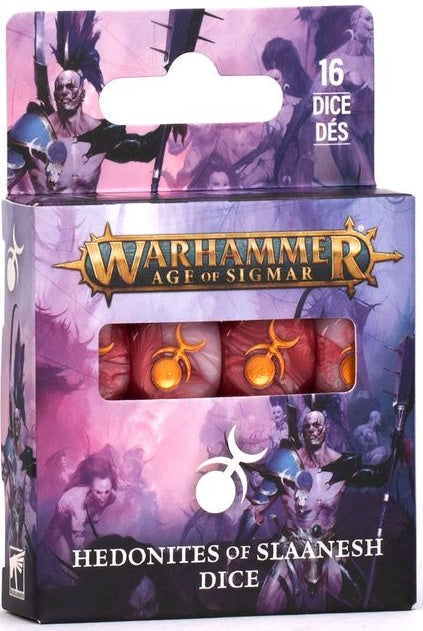 Warhammer Age Of Sigmar Hedonites of Slaanesh Dice Pre Order