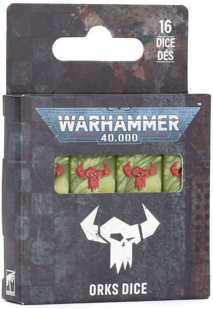 Warhammer 40,000 Orks Dice Pre Order