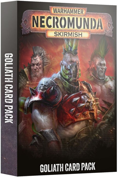 Warhammer Necromunda Skirmish Goliath Card Pack Pre Order