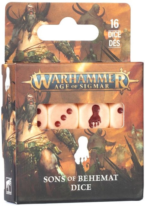 Warhammer Age of Sigmar Sons of Behemat Dice