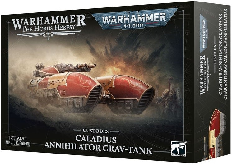 Warhammer 40,000 The Horus Heresy Caladius Annihilator Grav-Tank Pre Order
