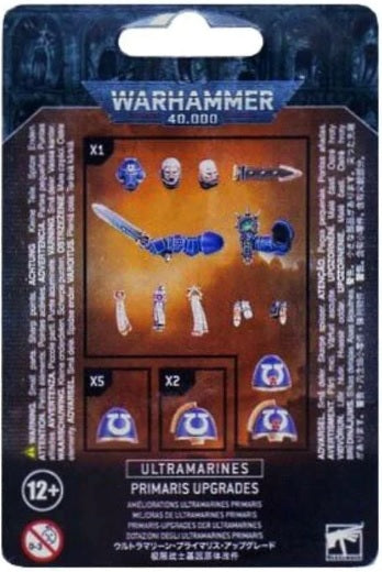 Warhammer 40K Space Marines: Ultramarines Primaris Upgrades 55-19