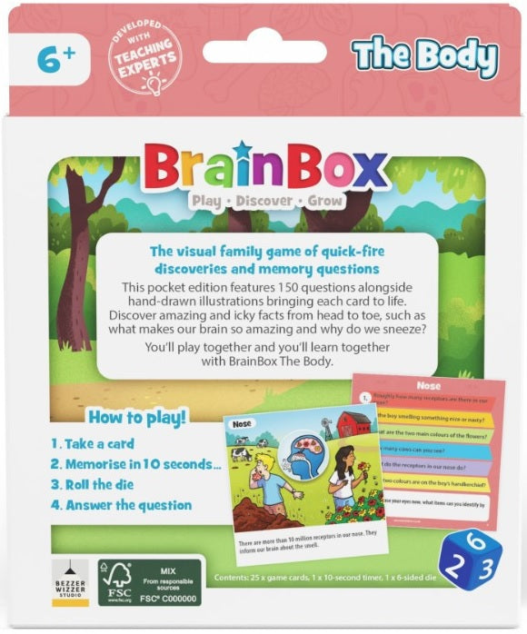 BrainBox Pocket The Body