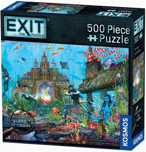 Exit the Game The Key to Atlantis (Game and Puzzle)