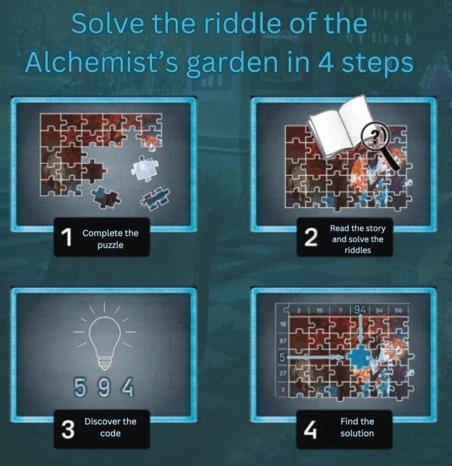 Exit the Game The Alchemists Garden (Game and Puzzle)