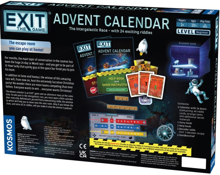 Exit the Game Advent Calendar The Intergalactic Race
