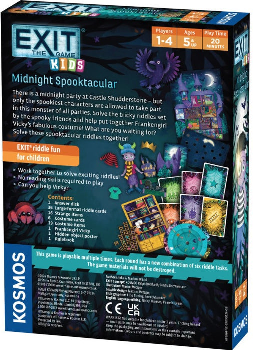 Exit the Game Kids Midnight Spooktacular