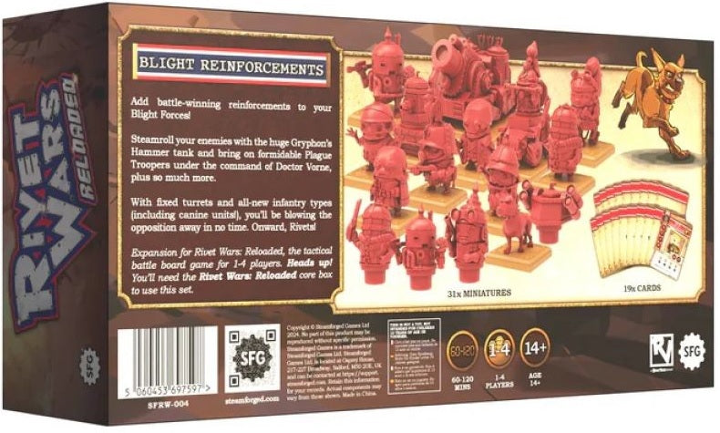 Rivet Wars Reloaded Blight Reinforcements Expansion
