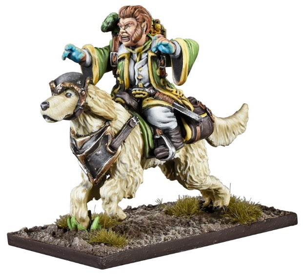 Kings of War Halfling Sauceror on Aralez